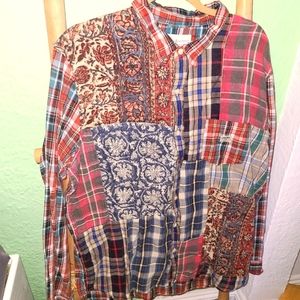 Denim & supply xxl western buttondown shirt